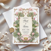 アジエレガントアロータス結婚式招待状 招待状