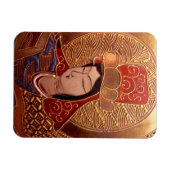 アジエレガントア女性 マグネット (横)