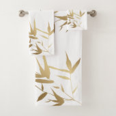 アジエレガントア白金ゴールド竹風呂 バスタオルセット (インサイチュ)