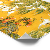 アジクラシックアスタイルク飛んでいるレ絵画ンズ ポスター (角)