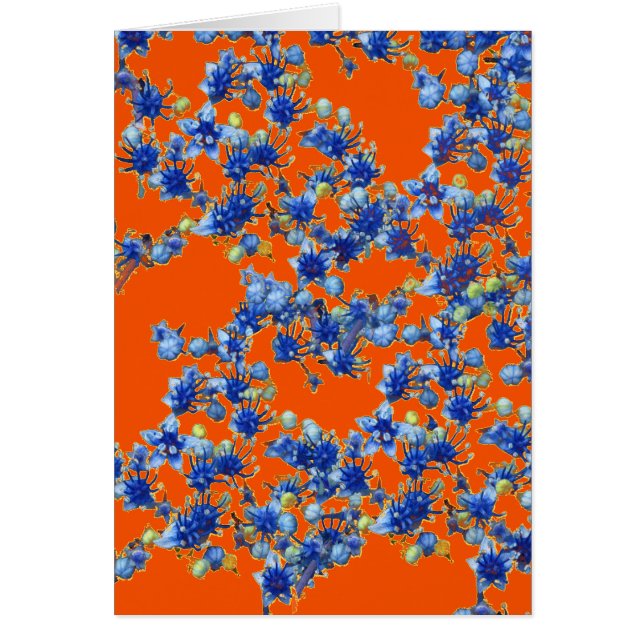 アジサイとオレンジ (正面)