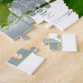 アジサイとメイソン・ジャー ジグソーパズル (側面)