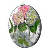 アジサイとメイソン・ジャー ダーツボード (正面右)