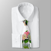 アジサイとメイソン・ジャー ネクタイ (タイ)