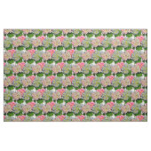 アジサイとメイソン・ジャー ファブリック (ファットクウォーター)