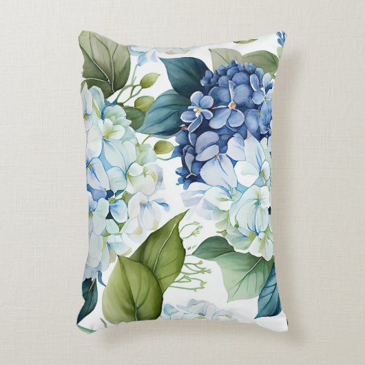 アジサイのアクセント枕 アクセントクッション (正面(垂直))