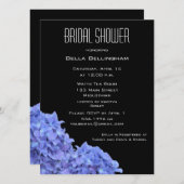 アジサイのウェディングシャワー招待状 招待状 (正面/裏面)