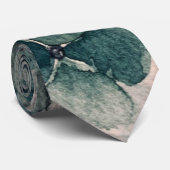 アジサイのネックタイ ネクタイ (ロール)