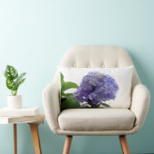 アジサイのブッシュの枕 ランバークッション (椅子)