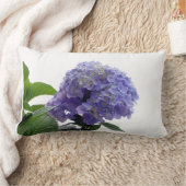 アジサイのブッシュの枕 ランバークッション (ブランケット)