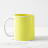 アジサイのマグ ツートーンマグカップ (左)