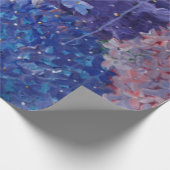 アジサイの包装紙-ユニークなデザイン ラッピングペーパー (角)