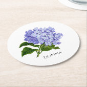 アジサイの夏の花のオーダーメイド コースター (アングル)
