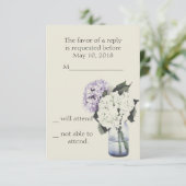 アジサイの夢 出欠カード (スタンド正面)