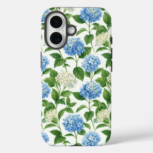 アジサイの庭 | 水彩フラワーiPhoneケース Case-Mate iPhoneケース (裏面)