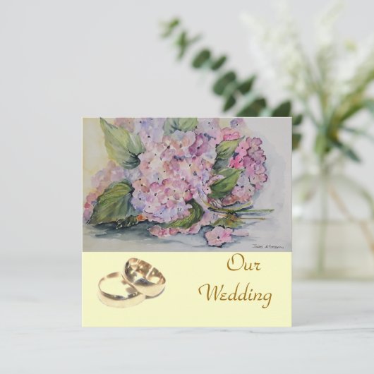 アジサイの愛 招待状 (スタンド正面)