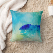 アジサイの枕 クッション (ブランケット)