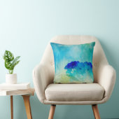 アジサイの枕 クッション (椅子)