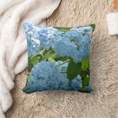 アジサイの枕 クッション (ブランケット)