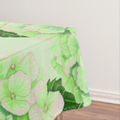 アジサイの水彩模様 テーブルクロス (インサイチュ)