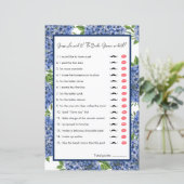 アジサイの水色の推測誰がブライダルシャワーゲーム (スタンド正面)