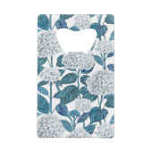 アジサイの水色 クレジットカード栓抜き (裏面)