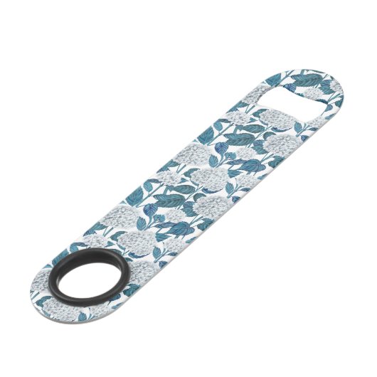 アジサイの水色 スピード栓抜き (正面アングル)