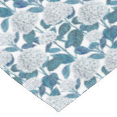 アジサイの水色 テーブルクロス (アングル)