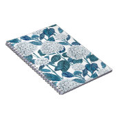 アジサイの水色 ノートブック (右側)