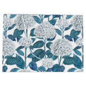 アジサイの水色 ラージペーパーバッグ (裏面)