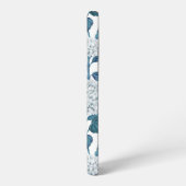 アジサイの水色 SAMSUNG GALAXYケース (左側面)