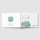 アジサイの結婚式 ゲストブック (全面)