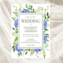 アジサイの結婚式