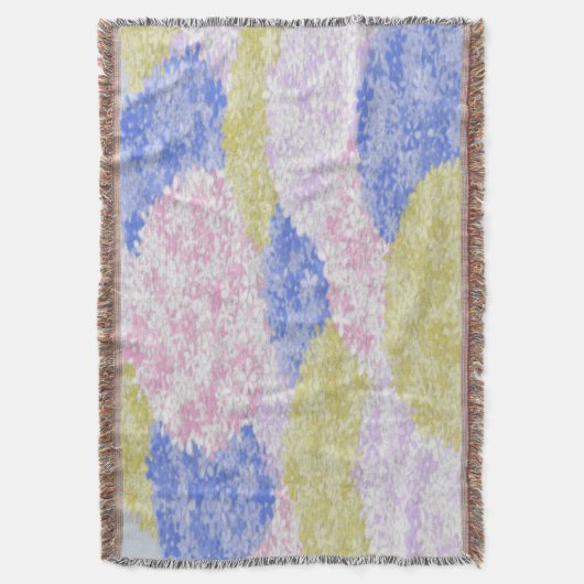 アジサイの美しい畑 スローブランケット (正面縦)