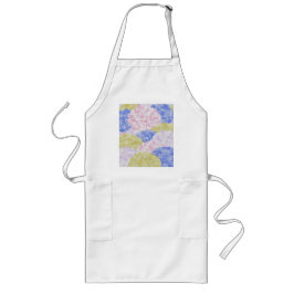 アジサイの美しい畑 ロングエプロン