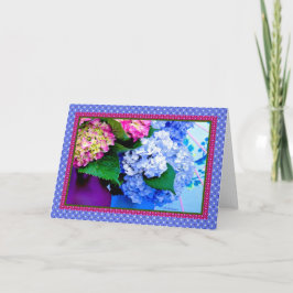 アジサイの色縁どとIV カード