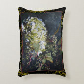 アジサイの花のアクセントの枕 アクセントクッション (正面(垂直))