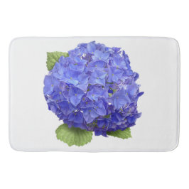 アジサイの花のデザイン バスマット