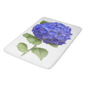アジサイの花のデザイン バスマット (アングル)