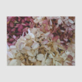 アジサイの花の写真ティッシュペーパー 薄葉紙 (正面)