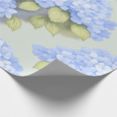アジサイの花の包装紙 ラッピングペーパー (角)