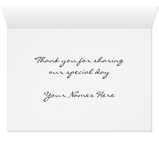 アジサイの花の結婚式のテーブルの座席表 (内部横(下))