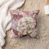 アジサイの花びら クッション (ブランケット)