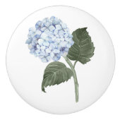 アジサイの花ブルーム セラミックノブ (正面)