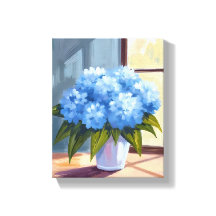アジサイの花束のフラワーアート