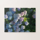アジサイの花 ジグソーパズル (横)