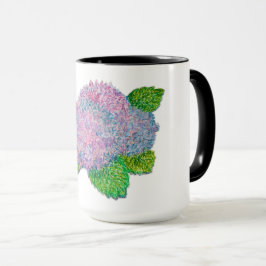アジサイの花 マグカップ