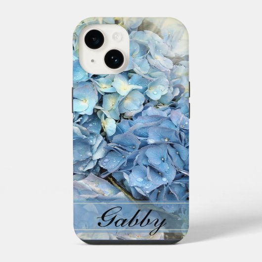 アジサイの花 iPhoneケース (裏面)