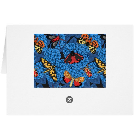 アジサイの蛾 (裏面横)