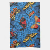 アジサイの蛾 キッチンタオル (縦)